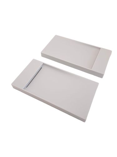 Mydelniczka Pojemnik na Mydło Tacka TPU 2szt Szary na Arena.pl