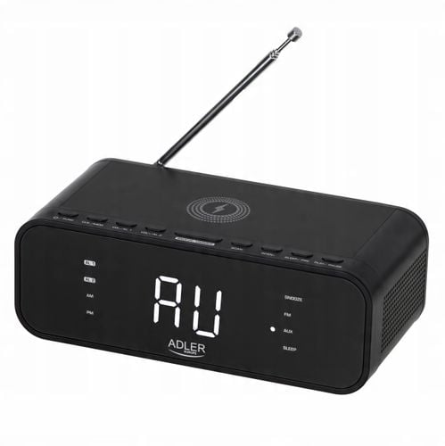 RADIOBUDZIK Z ŁADOWARKA INDUKCYJNA BLUETOOTH na Arena.pl