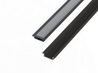 Wpuszczany profil ALU czarna anoda 5x16mm 1000mm GROOVE black anoda C-35