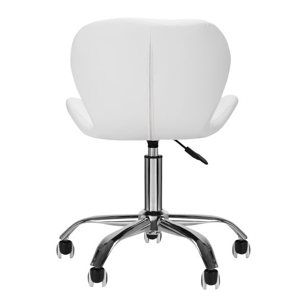 Taboret kosmetyczny QS-06 biały zdjęcie 3
