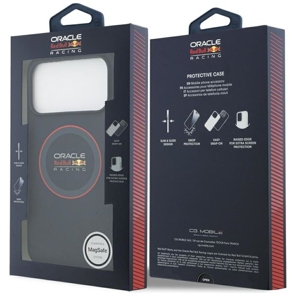 etui red bull silicone red ring magsafe  do iphone 17 pro max zdjęcie 8