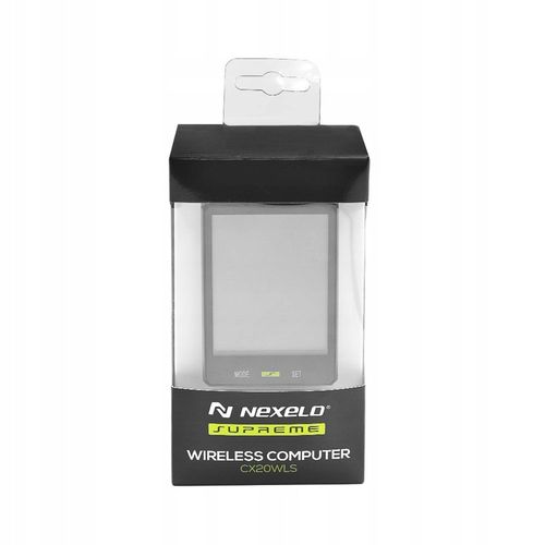 Licznik bezprzewodowy rowerowy Nexelo C20WLS - 20 funkcji do roweru na Arena.pl