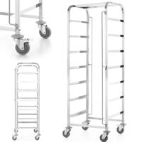 Wózek do transportu koszy do zmywarek 7 x 500x500mm - Hendi 810583