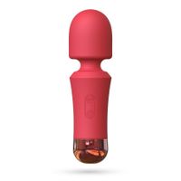 crushious wanda mini rechargeable wand terracotta