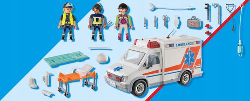 Playmobil City Action 71 232 Ambulans na Arena.pl
