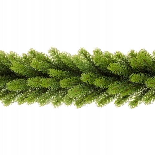 GIRLANDA Świąteczna Świerk PE 200 cm GĘSTA 144 gałązki jak naturalna na Arena.pl