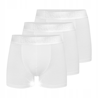 Bokserki Męskie Resteröds białe premium 3-pack rozmiar L FSC