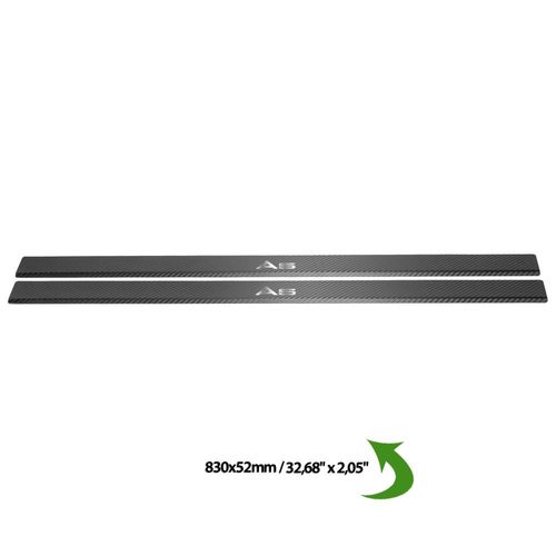 Listwa progowa AUDI A5 B9 Stal nierdzewna 304 carbon 2szt na Arena.pl