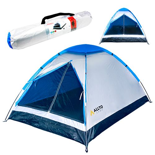 DUŻY NAMIOT DWUOSOBOWY na 2-3 osoby ALLTO CAMP z moskitierą, lekki, 2500mm zdjęcie 1