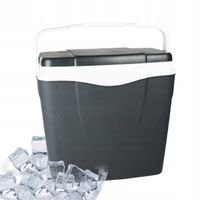 LODÓWKA TURYSTYCZNA SAMOCHODOWA PRZENOŚNA 25L NA WKŁADY NA PIKNIK PLAŻĘ