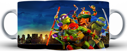 Kubek ceramiczny Żółwie Ninja - Turtles na Arena.pl