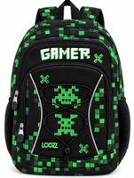 Plecak szkolny LOOZZ Premium 3-komorowy GAMER Dla Gracza