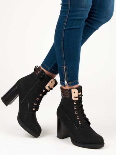 CZARNE BOTKI WORKERY Rozmiar - 40 na Arena.pl