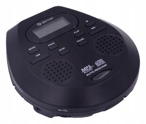Discman Denver DMP-395B Czarny na Arena.pl