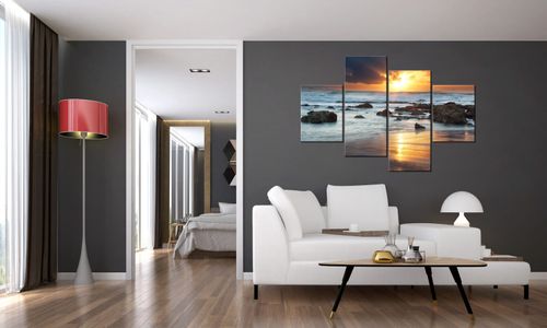 Obraz 120X80 Wschód Słońca Nad Oceanem na Arena.pl