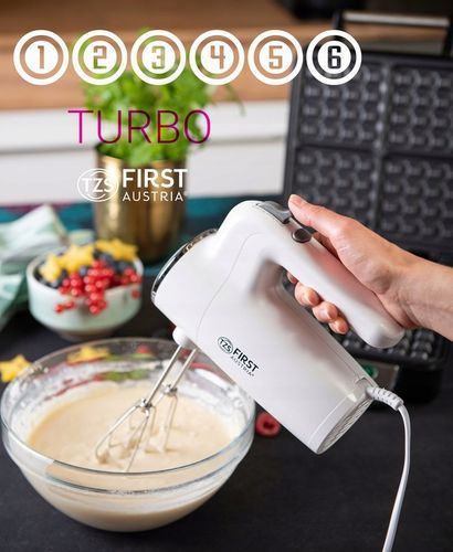 Mikser ręczny kuchenny 6 biegów FIRST AUSTRIA na Arena.pl