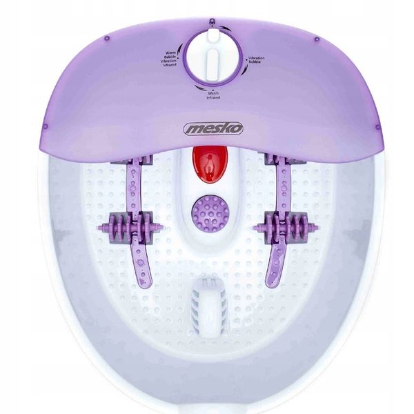 Masażer do stóp wodny hydromasażer do nóg podczerwień 4 rolki 3 nasadki zdjęcie 12