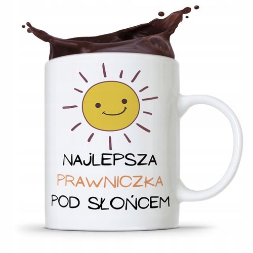 Kubek Prawnika Mecenasa Najlepsza Prawniczka Z Nadrukiem Ze Zdjęciem na Arena.pl