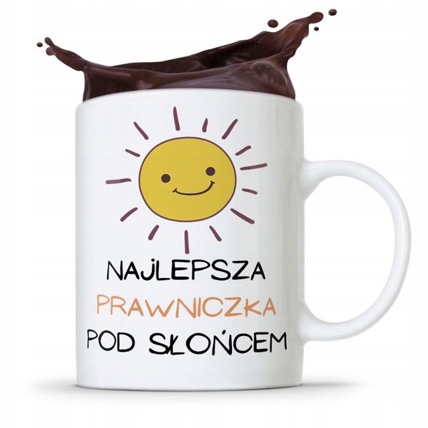 Kubek Prawnika Mecenasa Najlepsza Prawniczka Z Nadrukiem Ze Zdjęciem zdjęcie 1