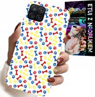 ETUI DO SAMSUNG GALAXY A22 5G - ŁAPKI KOŚCI PIES PATROL BAJKI + SZKŁO