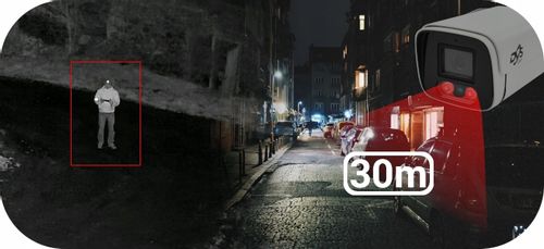 ZEWNĘTRZNA KAMERA IP WIFI 2MPX METALOWA WBUDOWANY MIKROFON I GŁOŚNIK IR30 na Arena.pl