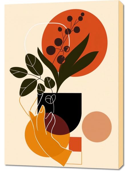 Obraz 70x100cm Dotyk Naturalności zdjęcie 1