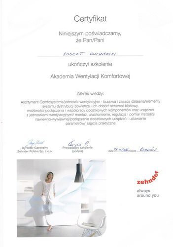 Zehnder rekuperator comfoair Q350 pl r vv basic tr na Arena.pl