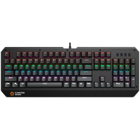 CANYON Klawiatura gamingowa Hazard GK-6 RGB US Przewodowa Czarna