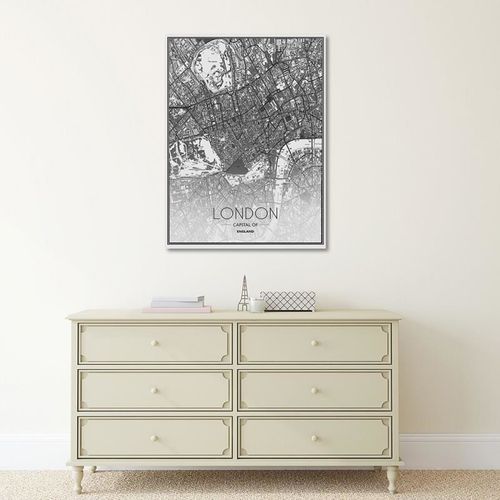 Deco Panel, Mapa Londynu 30x40 na Arena.pl