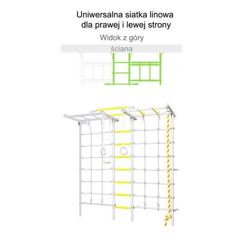 drabinka gimnastyczna Next 5 Max + huśtawka kokon MALPISZON.PL na Arena.pl