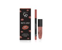Golden Rose Matte Lipkit Warm Sable Zestaw do makijażu ust Kolor - Warm Sable
