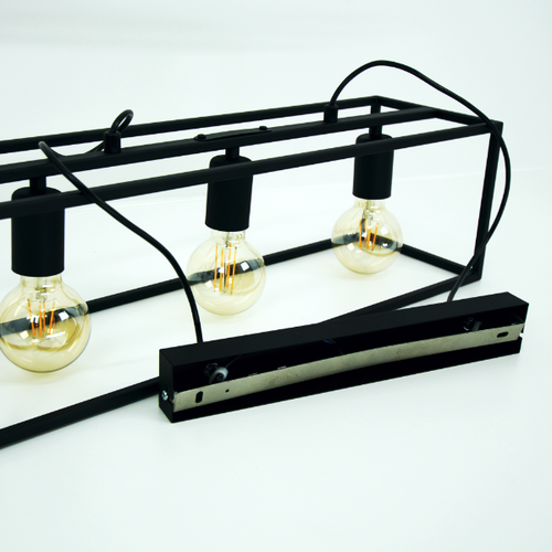 Nowoczesne Lampy Wiszące Loft Horus 2862/Z-B-3 na Arena.pl