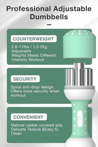 HANTLE REGULOWANE 2 X 5 KG GRUPER ZESTAW STAL ANTYPOŚLIZGOWE SOLIDNE 10 KG na Arena.pl