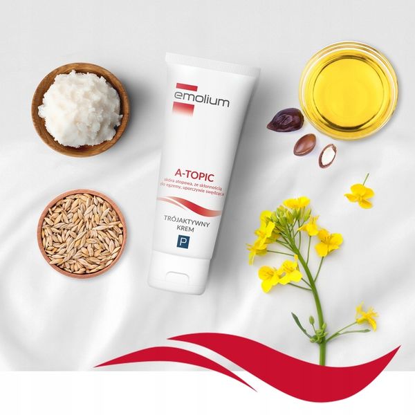 EMOLIUM A-TOPIC Trójaktywny Krem 50 ML zdjęcie 5