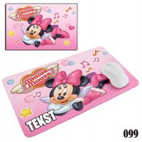 PODKŁADKA POD MYSZKĘ MYSZ WZORY DO WYBORU - MYSZKA MIKI MINI MINNIE 29x36cm
