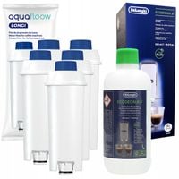 Odkamieniacz do ekspresu Delonghi + 5x AquaFloow filtr do ekspresu Delonghi