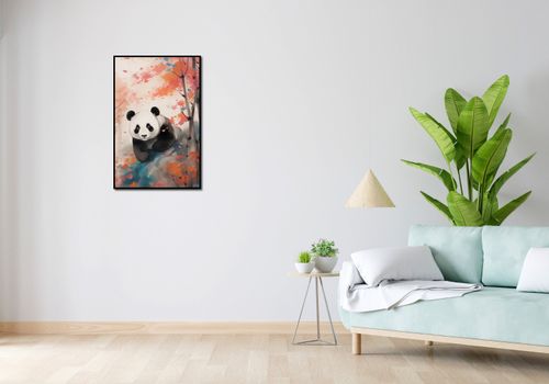 Plakat 53x81cm Panda wśród Klonów na Arena.pl