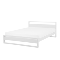 Łóżko drewniane 180 x 200 cm białe GIULIA