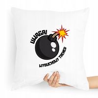 Prezent Poduszka Dla Trenera Wybuchowy Trener Z Nadrukiem Ze Zdjęciem