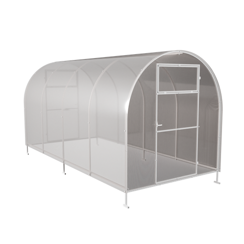 Szklarnia z poliwęglanu Tunel ogrodowy 2x6 m profile 20x20 poliwęglan 6mm na Arena.pl