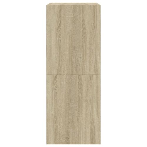 Szafka na buty z 2 uchylanymi szufladami, dąb sonoma na Arena.pl