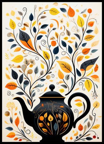 Plakat 50x70cm Jesienna Melodia na Arena.pl