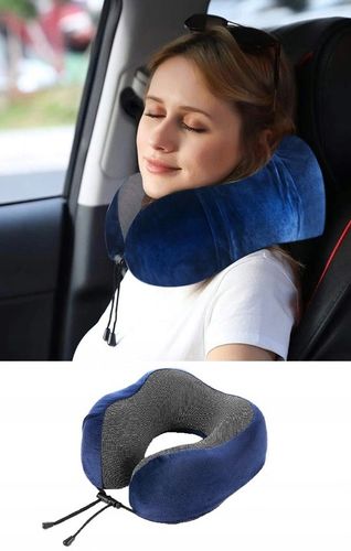 PODUSZKA PODRÓŻNA ROGAL 3D MEMORY TURYSTYCZNA NA SZYJĘ ZAGŁÓWEK KARK TORBA na Arena.pl