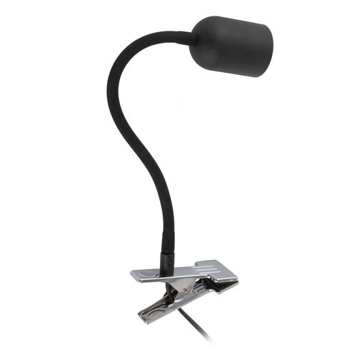 Lampka nocna z klipsem tuba Top 4561 TK Lighting metalowa czarna na Arena.pl
