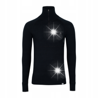 Merino Rozpinany Golf DANISH ENDURANCE Męski Bielizna Termoaktywna XL