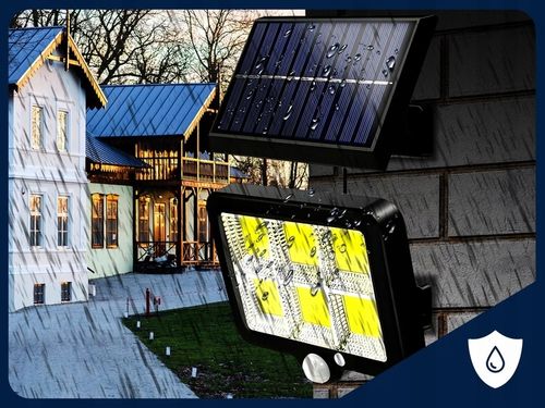 LAMPA SOLARNA 120 COB LED KABEL 5M LS2 na Arena.pl