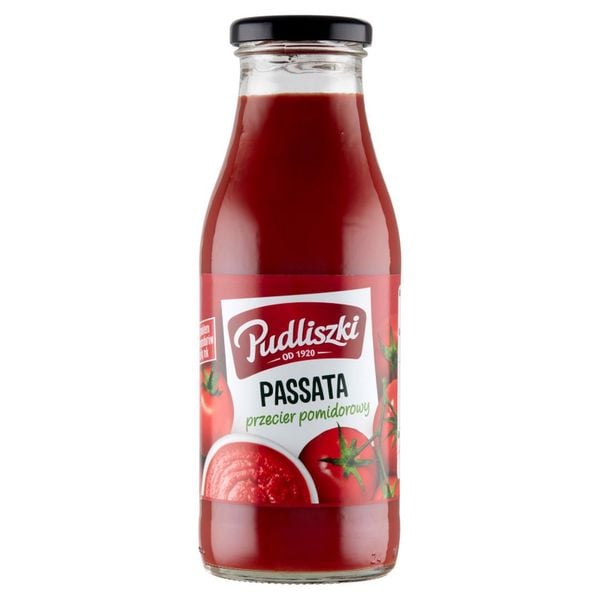 Pudliszki Passata przecier pomidorowy 500 g zdjęcie 1