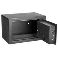 Sejf elektroniczny zamek szyfrowy 8,5 l stal ścienny swe