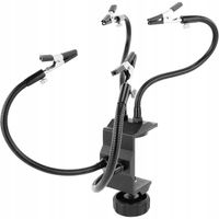 TRZECIA RĘKA DO LUTOWANIA SN4B-BK9 UCHWYT 4 ELASTYCZNE RAMIONA KROKODYLKI