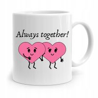 Kubek Prezent Dla Dziewczyny Always Together! Z Nadrukiem Ze Zdjęciem